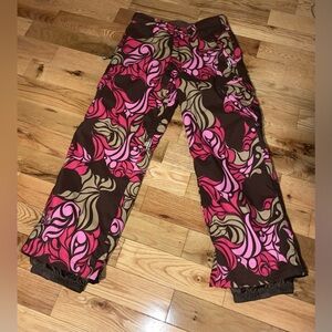 BURTON Girls Elite Cargo Snowboard Ski Pants Size XLarge 14/16